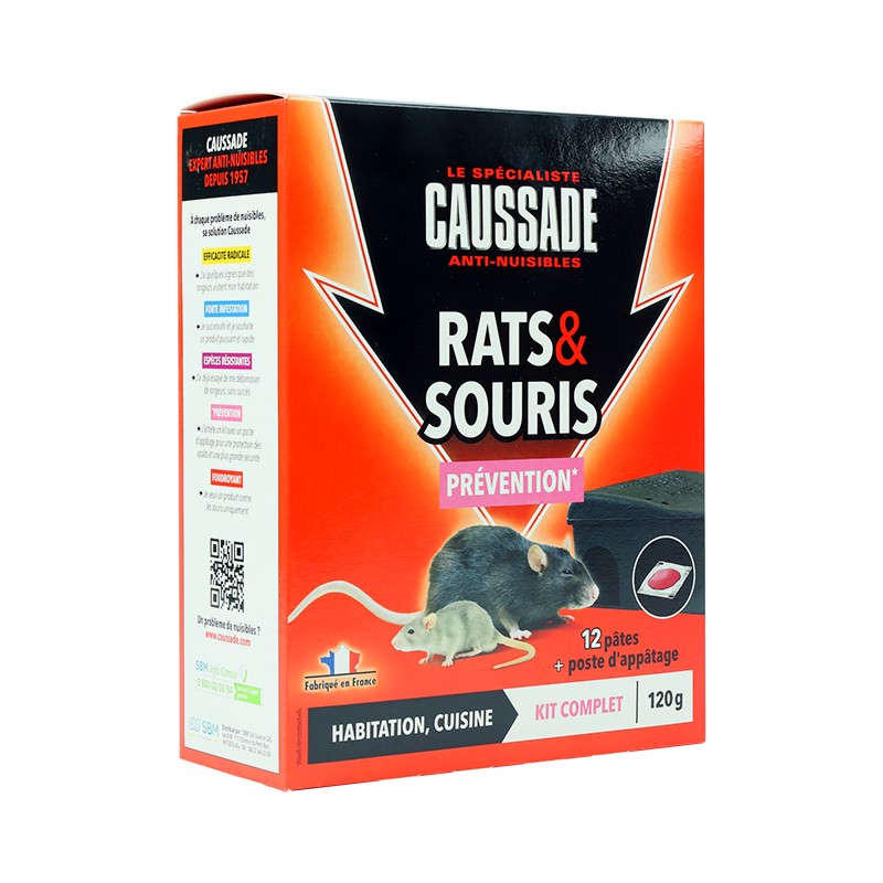 Boîte Appât Rats avec Piège Edialux - Transparent