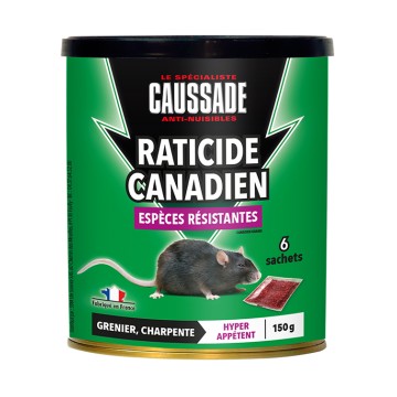 Raticide Canadien - Espèces...
