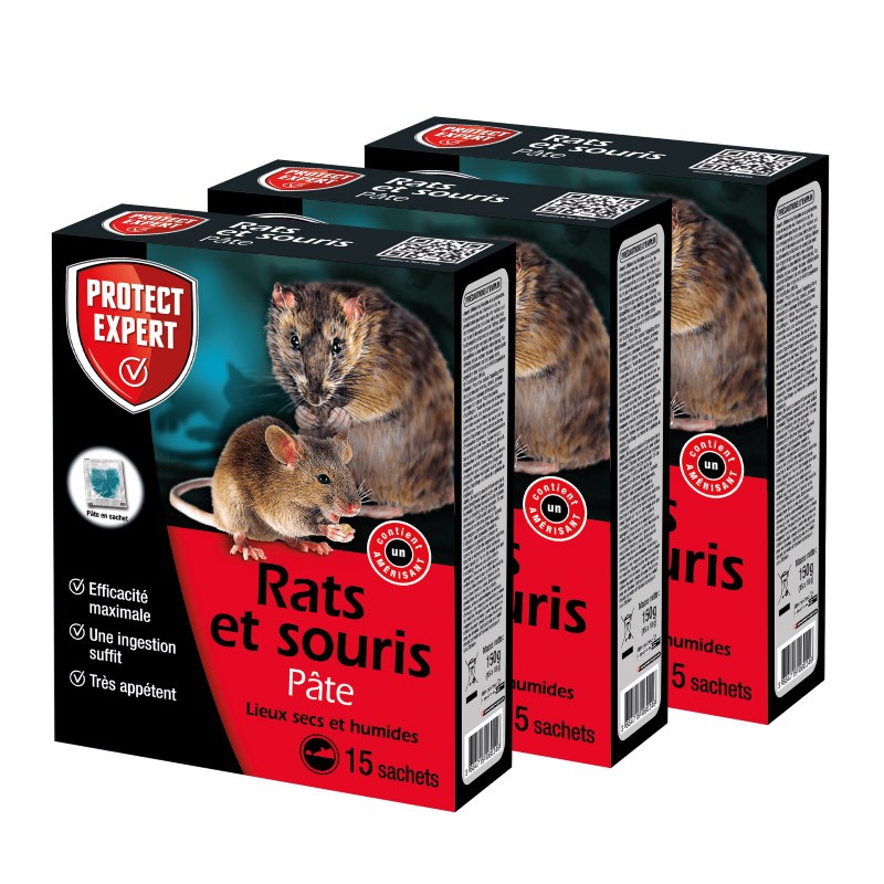 Pâtes fortes anti-rats et souris, EDN