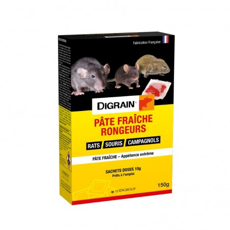 DIGRAIN® Pâte Fraîche Rongeurs 150g