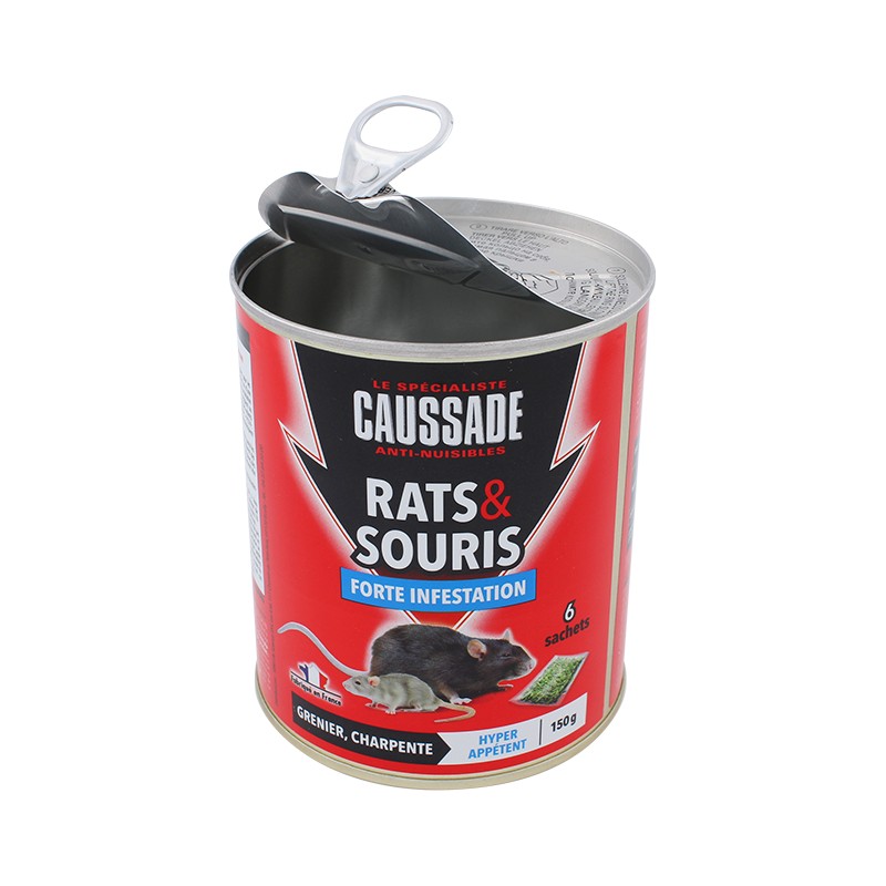 Anti-rats, souris et mulot céréales 5 x 25gr